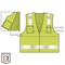 Ergodyne XS Lime Economy Surveyors Vest Class 2 - Single Size 8249Z-S - alternate 5